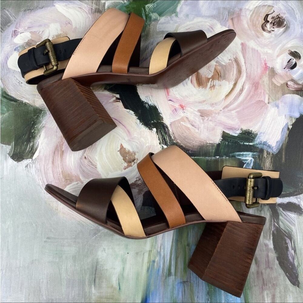 See by Chloe Susanna Block-Heeled Sandals Size 37 - Picture 7 of 16
